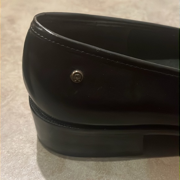 Vintage Etienne Aigner women's black loafers size 7.5 narrow, new in box - Picture 12 of 14